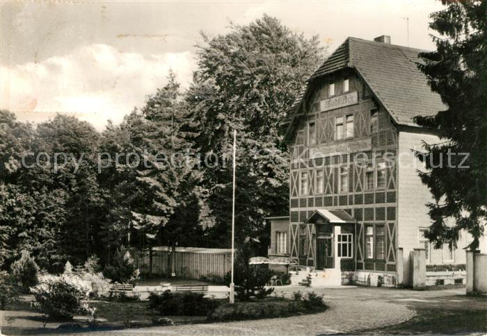 Muehlhausen Thueringen Thomas Muentzer Stadt Reichsbahnerholungsheim Waldfrieden