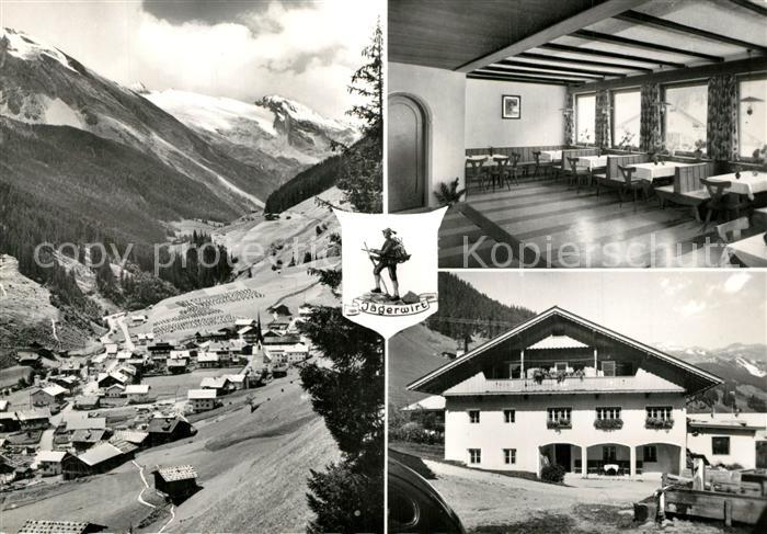 Lanersbach Gasthof zum Jaegerwirt Zillertal Alpen