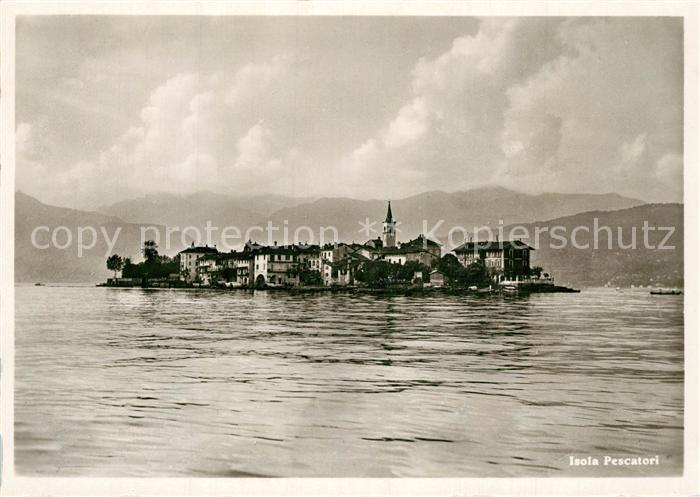 Isola Pescatori Lago Maggiore Panorama