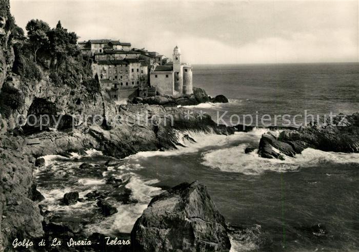 Telaro Brandung Kueste Golfo di La Spezia