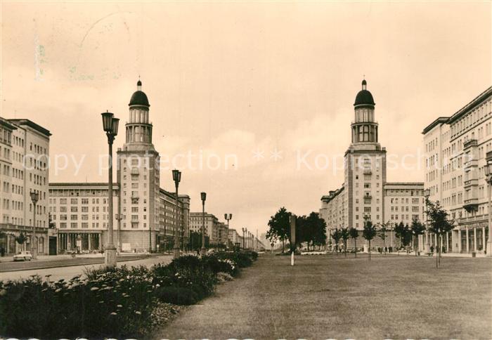 Berlin Frankfurter Tor Hauptstadt der DDR