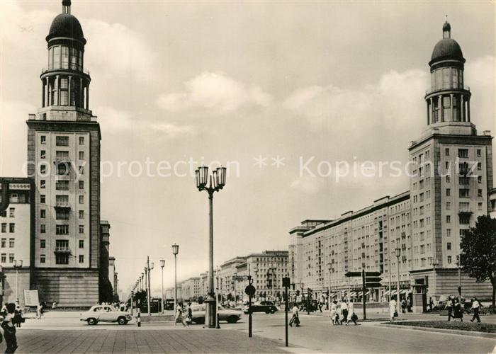 Berlin Frankfurter Tor Hauptstadt der DDR
