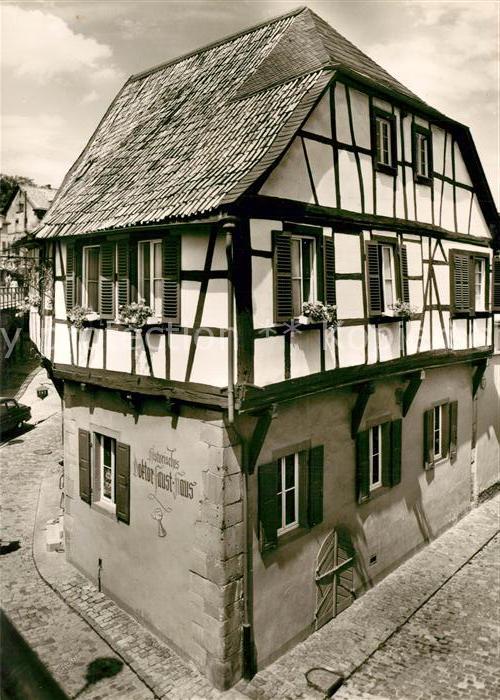 Bad Kreuznach Historisches Dr Faust Haus Fachwerkhaus