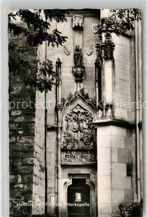 Hassfurt Relief an der Ritterkapelle
