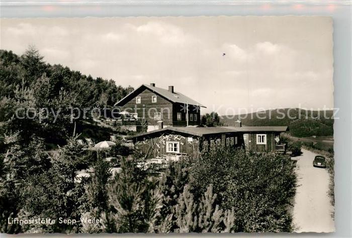 Willingen Sauerland Liftgaststaette an den Skiliften