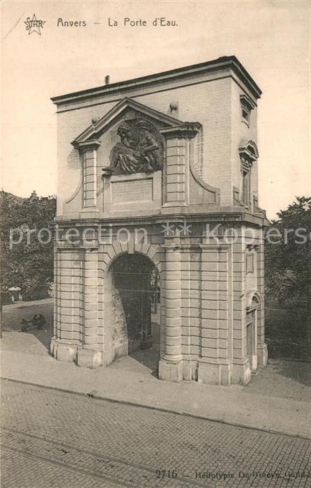 Anvers Antwerpen La Porte d Eau