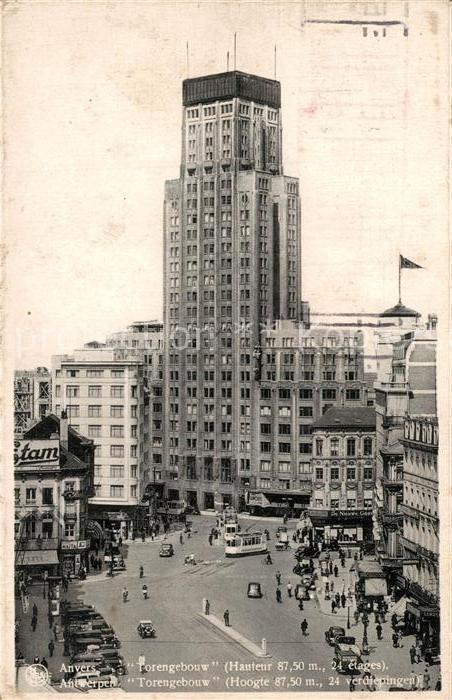 Anvers Antwerpen Torengebouw