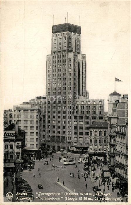 Anvers Antwerpen Torengebouw