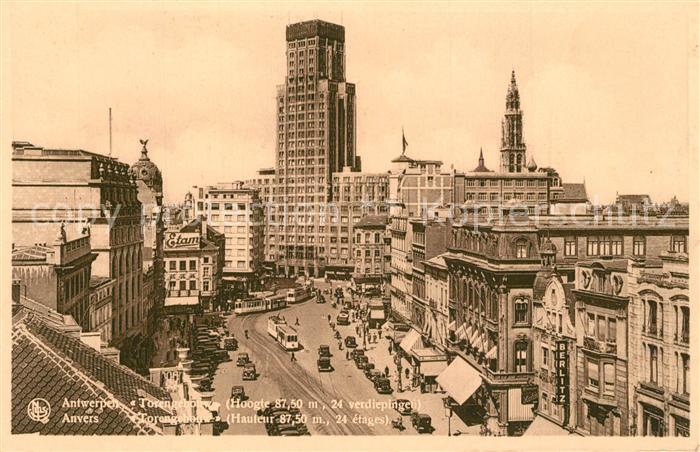 Anvers Antwerpen Torengebouw