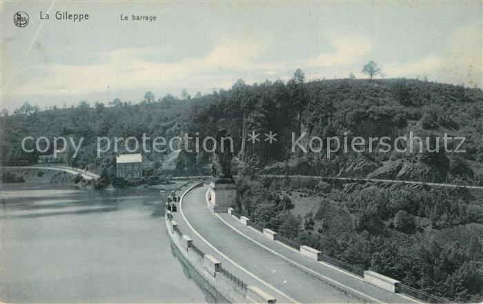 La Gileppe Barrage et le Lac