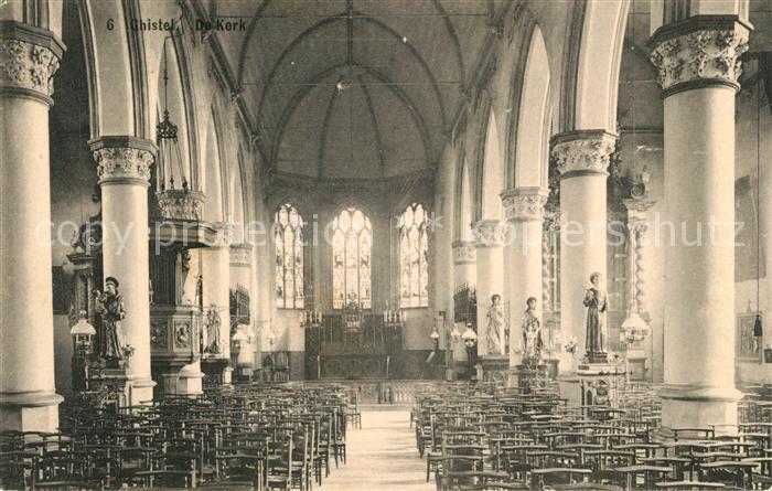 Ghistel Kerk Innenansicht Kirche