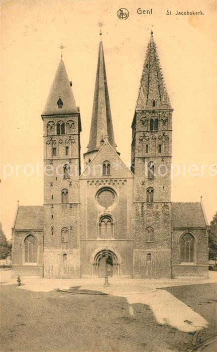 Gent Gand Flandre St Jacobskerk