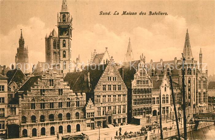 Gand Belgien La Maison des Bateliers