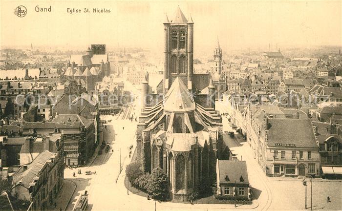 Gand Belgien Eglise Saint Nicolas