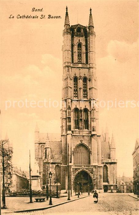 Gand Belgien La Cathedrale Saint Bavon