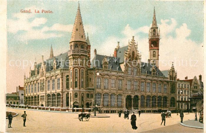 Gand Belgien La Poste