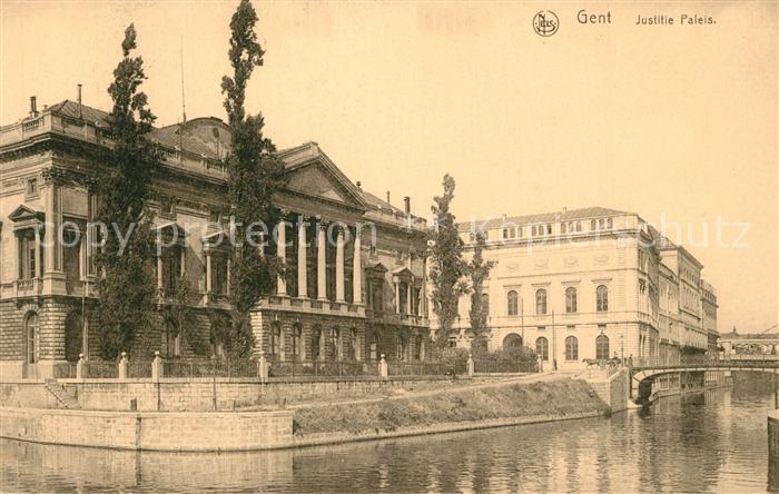 Gent Gand Flandre Justitie Paleis Justizpalast