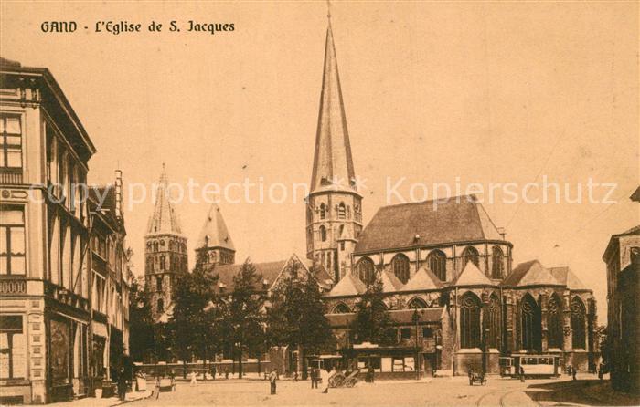 Gand Belgien Eglise de Saint Jacques