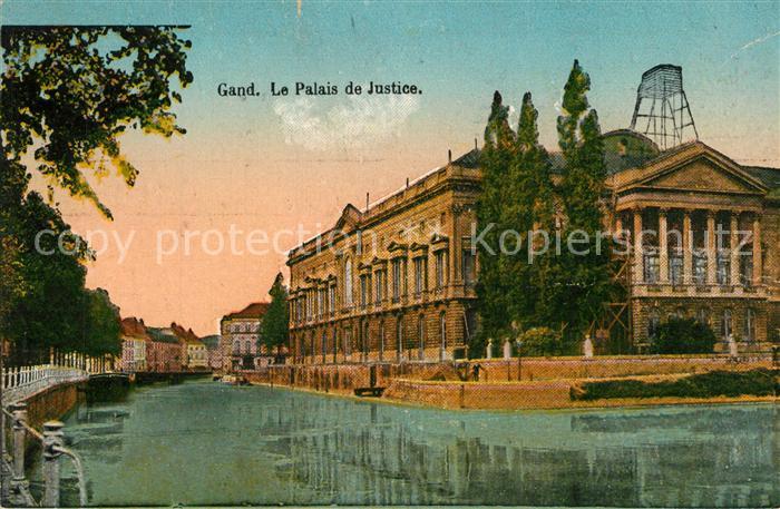 Gand Belgien Palais de Justice Justizpalast