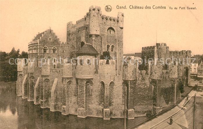 Gand Belgien Chateau des Comtes Schloss Serie 3 No 18
