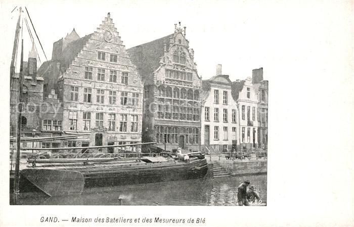 Gand Belgien Maison des Bateliers et des Mesureurs de Blé