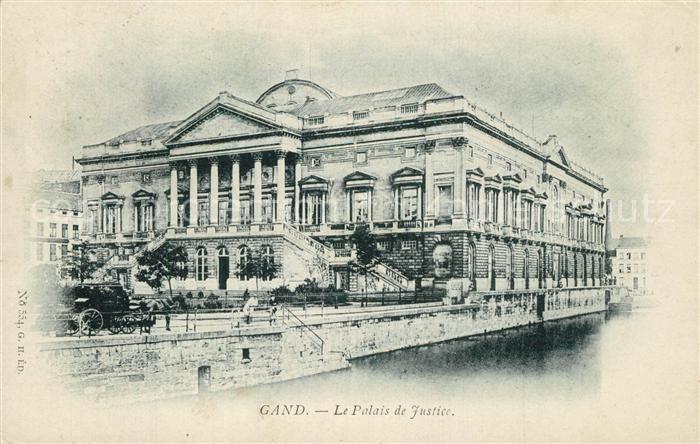 Gand Belgien Palais de Justice Justizpalast