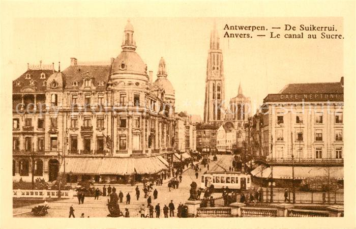 Anvers Antwerpen Canal du Sucre