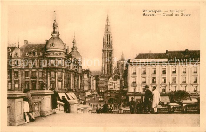 Anvers Antwerpen Canal du Sucre