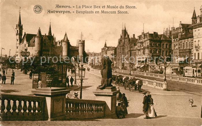 Anvers Antwerpen Place Bex Musee du Steen