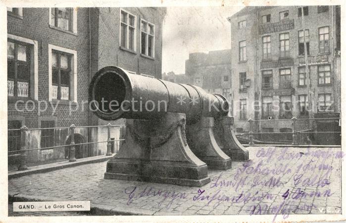 Gand Belgien Gros Canon