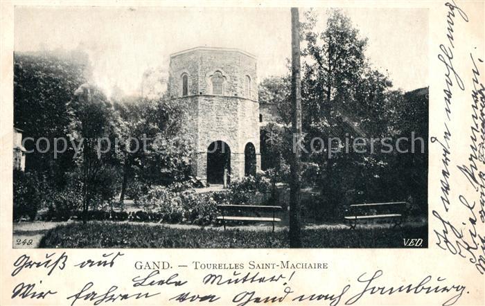 Gand Belgien Tourelles Saint Machaire
