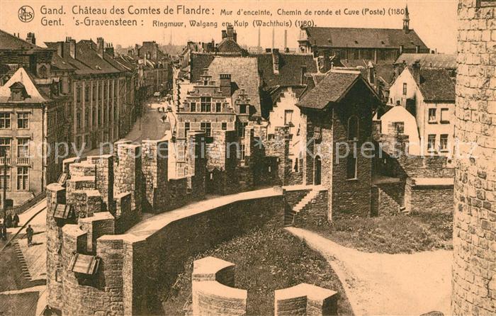 Gand Belgien Chateau des Comtes de Flandre