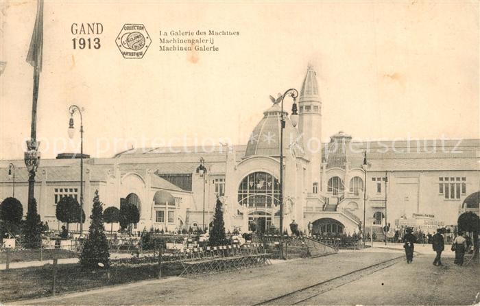 Gand Belgien Exposition Internationale et Universelle La Galerie des Machines