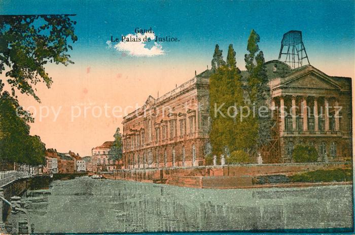 Gand Belgien Palais de Justice Justizpalast