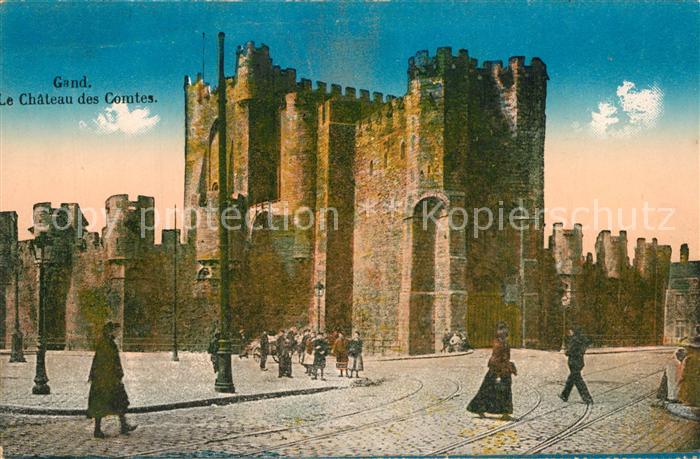 Gand Belgien Chateau des Comtes