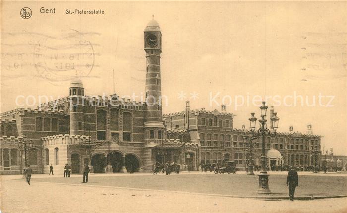 Gent Gand Flandre St Pietersstatie