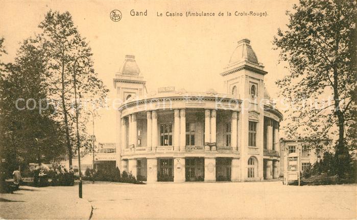 Gand Belgien Le Casino Ambulance de la Croix Rouge Serie 3 No 21
