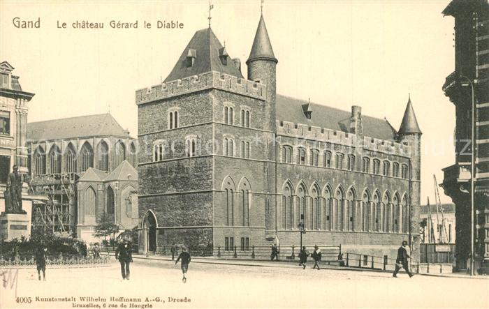 Gand Belgien Chateau Gérard le Diable