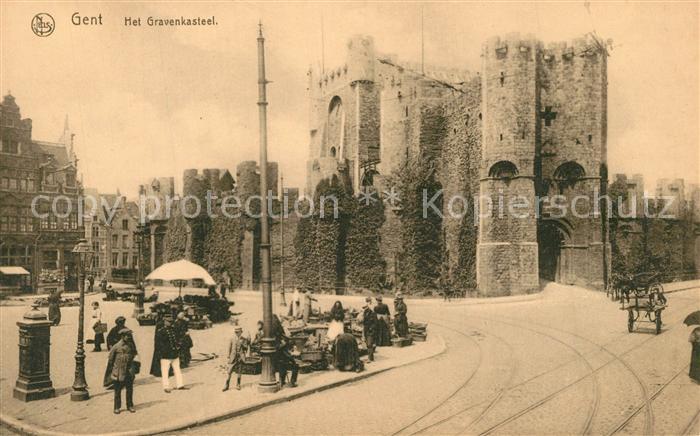 Gent Gand Flandre Gravenkasteel