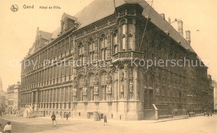 Gand Belgien Hotel de Ville Serie 3 No 25