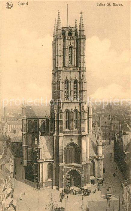 Gand Belgien Eglise Saint Bavon Serie 3 No 58