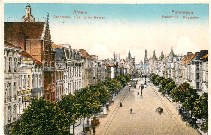 Anvers Antwerpen Avenue de Keyser Serie I No. 7
