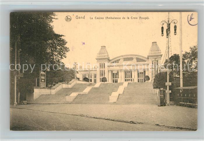 Gand Belgien Le Casino Ambulance de la Croix Rouge
