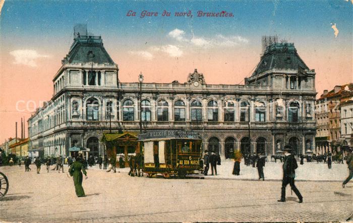 Bruxelles Bruessel Gare du nord Strassenbahn