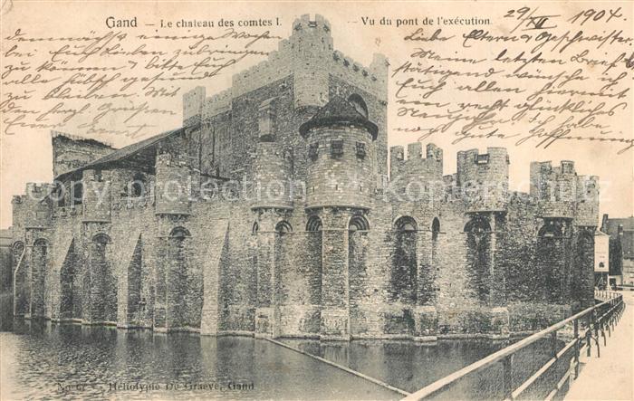 Gand Belgien Chateau des comtes 1.