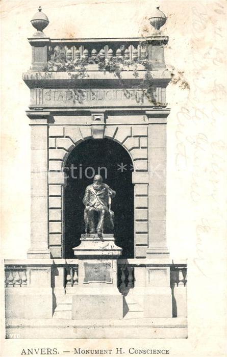 Anvers Antwerpen Monument H. Conscience