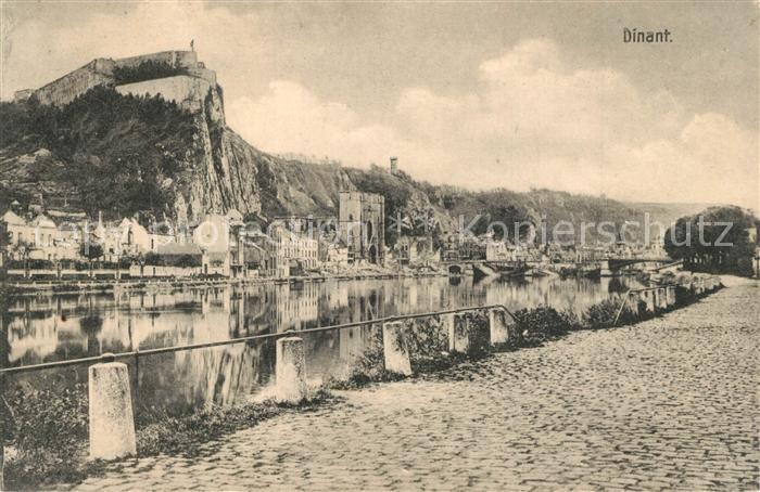 Dinant Wallonie Flusspartie