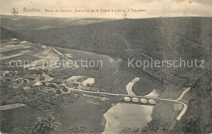 Bouillon Wallonne Fliegeraufnahme Route de Corbion