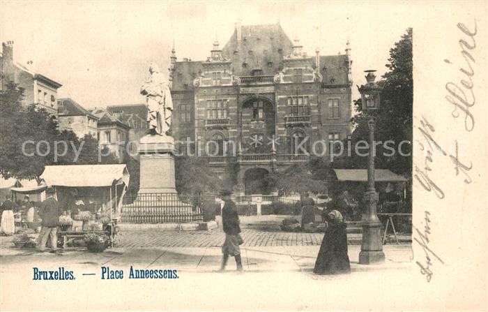 Bruxelles Bruessel Place Anneessens