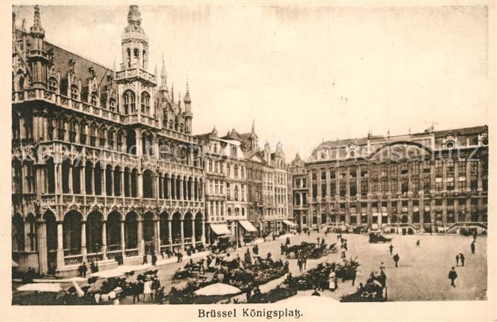 Bruxelles Bruessel Koenigsplatz